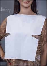 Gold & White Designer Blouse