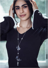 Long Calligraphy Necklace ( Jani o Deli )