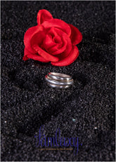 Handmade 3 Rings Silver 925