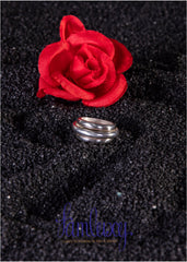 Handmade 3 Rings Silver 925