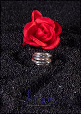 Handmade 5 Rings Silver 925