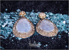 Gold Plated Pearl Earring