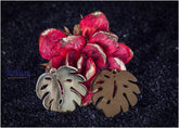 Gold Plated Leaf Earring