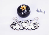 Handmade Earring With Leather