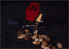 Leather and Metal Harness Ring