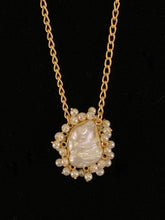 Lala Gold Pearl Necklace