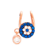 Adjustable Cartilage Earring Handmade Turkish 925 Silver Sterling Jewelry