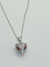 Silver Snake Face Necklace