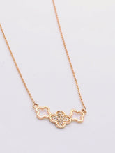 Rose Gold 3 Clover Necklace