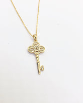 Gold Key Necklace