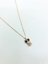 Rose Gold Owl Necklace