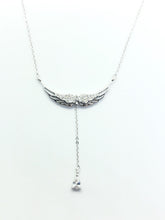 Silver Angel Wings Necklace