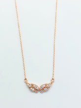 Rose Gold Mini Angel Wings Necklace