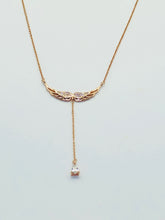Rose Gold Angel Wings Necklace