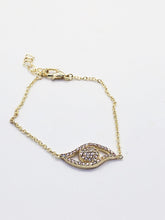 Gold Eye Bracelet