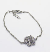 Silver Snowflake Bracelet