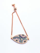 Rose Gold Raindrop Bracelet