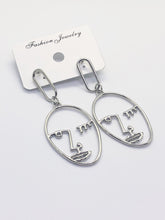Silver Cross Earrings