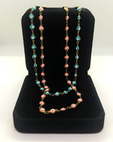 Fashion evil eye short necklace