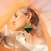 Mastooreh Earrings Green