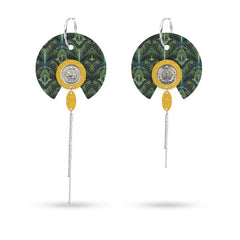 Green Rise Earrings