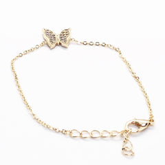 Gold Butterfly Bracelet