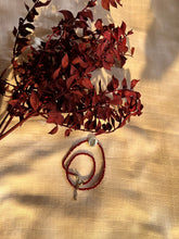 Crystal Bracelet with silver Calligraphy sign