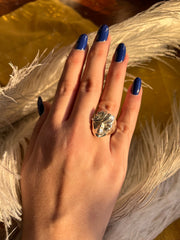 Loneliness Silver Ring (Adjustable)