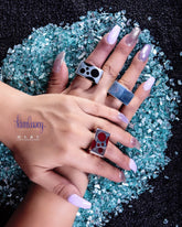 Silver Fashion rings