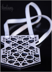 Leather and Plexiglass Necklace