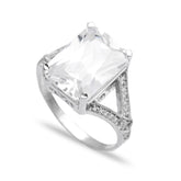 Handmade 925 Sterling Silver Zircon Ring