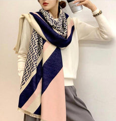 Warm wool scarf