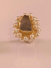 Kyra Gold Smoky Quartz Ring