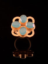 Lauren Chalcedony Gold Ring