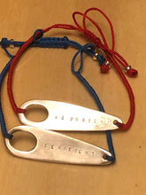 Handmade Silver Faith Bracelet