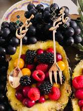 Handmade decor calligraphy fork & spoon