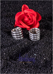 3 Scratch Silver Ring