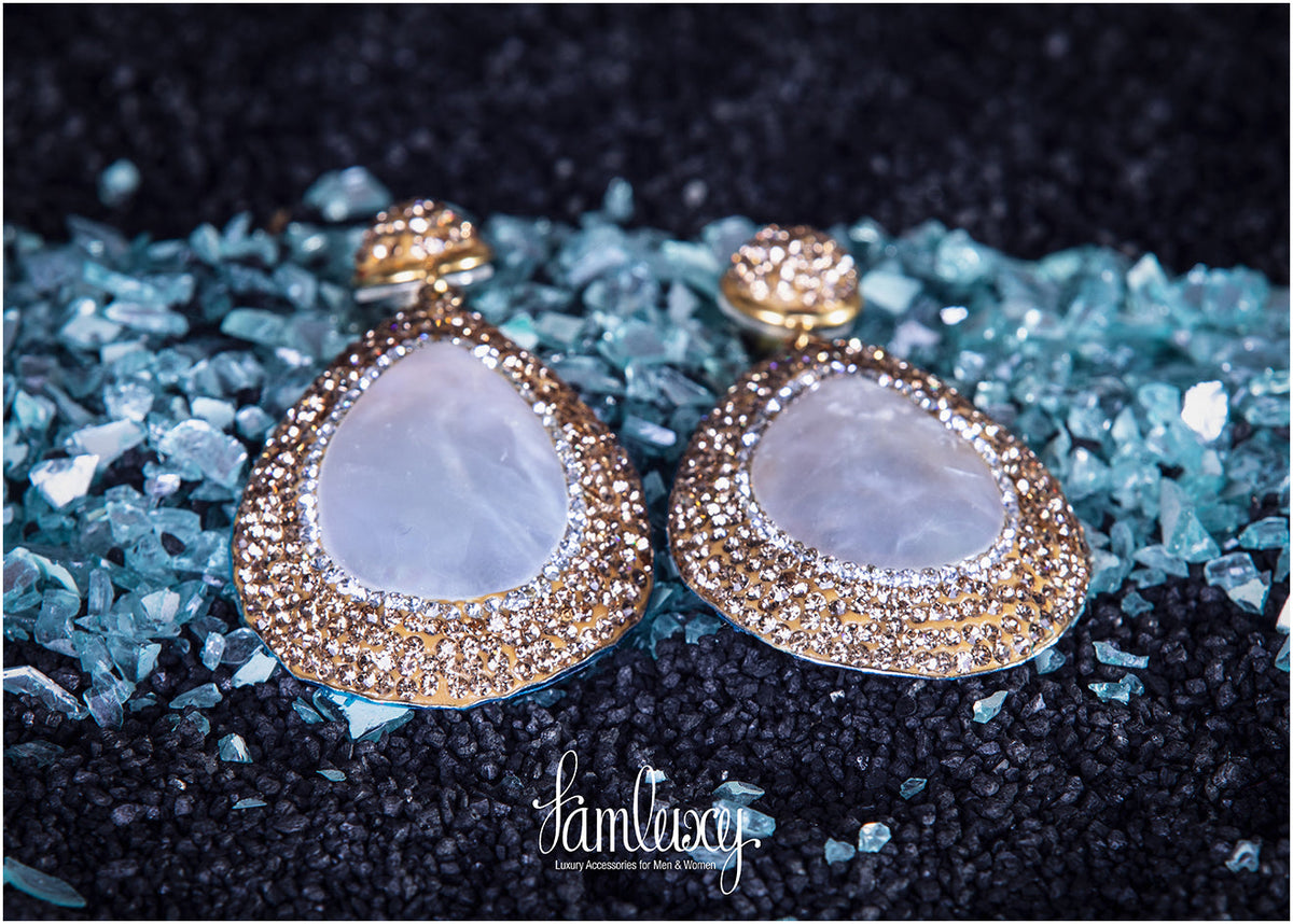 Gold Plated Pearl Earring