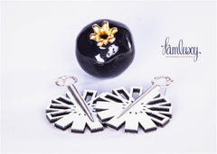 Handmade Earring With Leather