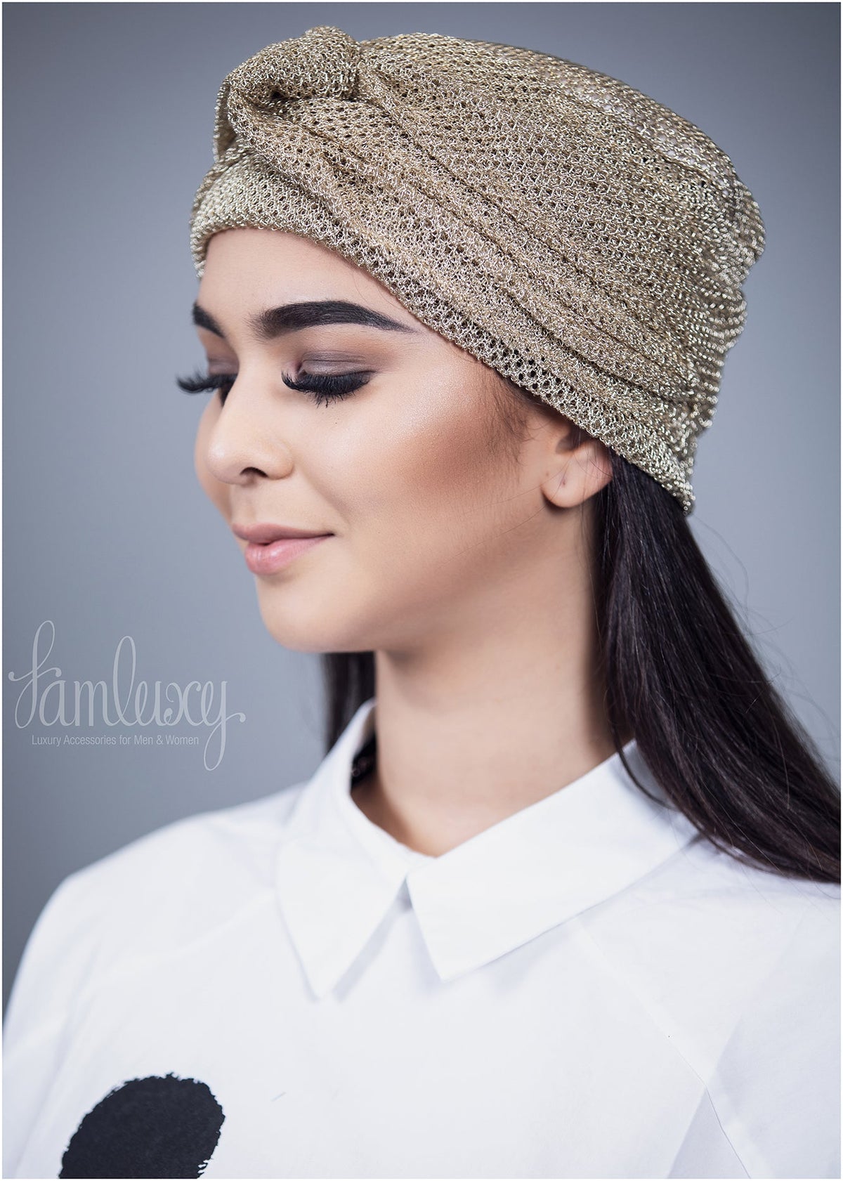 Golden Classic Designed Turban