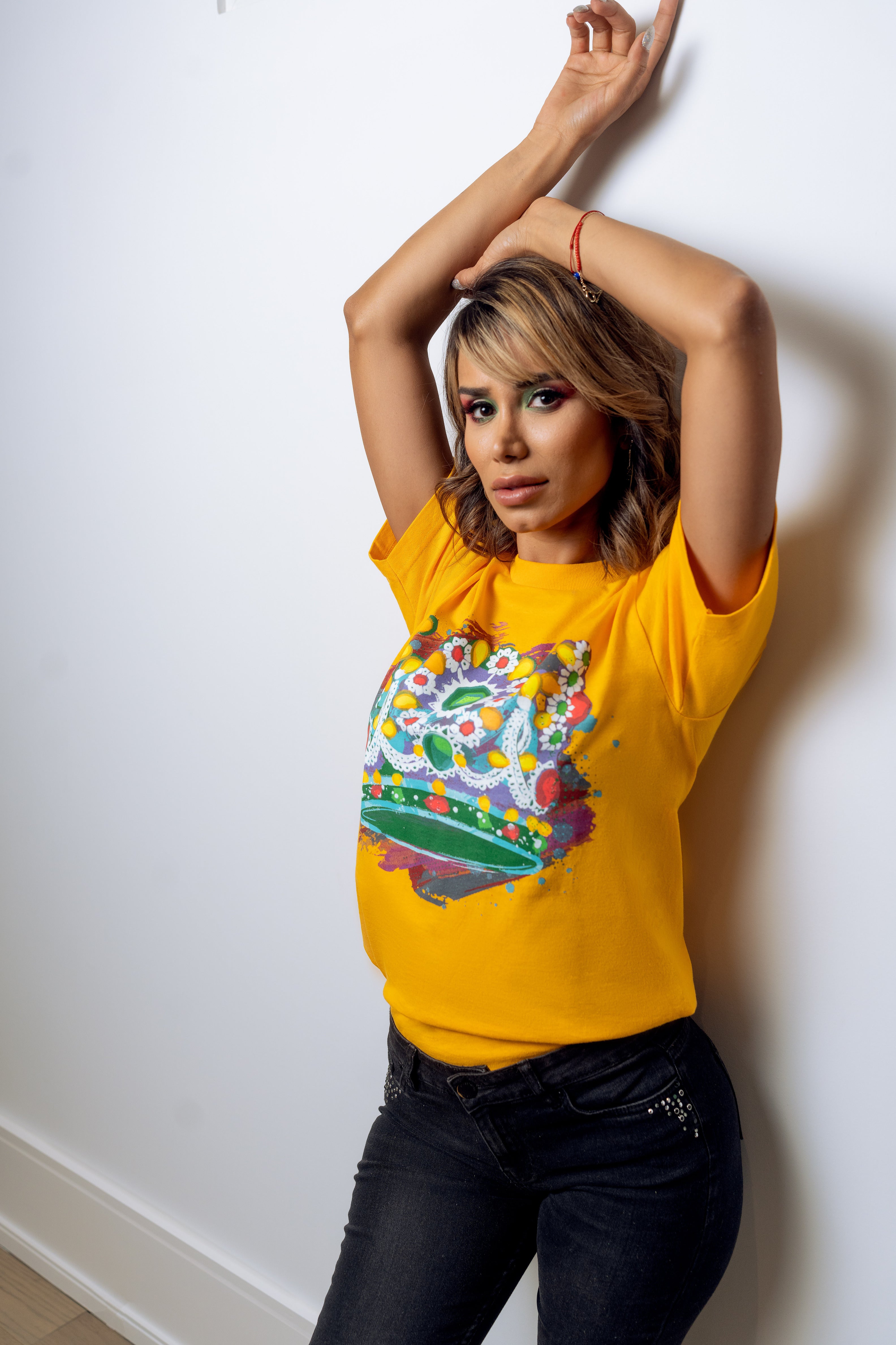 Glory Days Multi Color T-Shirt , Queen