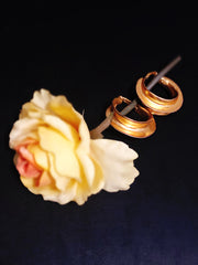 Gold Circle Earring
