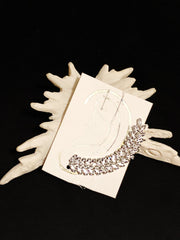 Sterling Silver With Zirconia For Around The Ear
