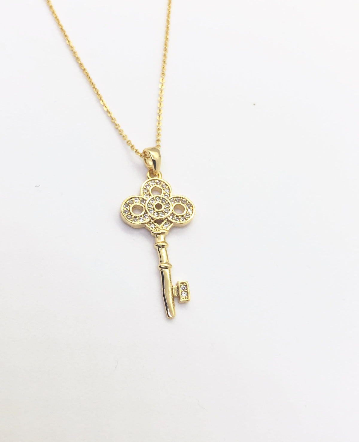 Gold Key Necklace