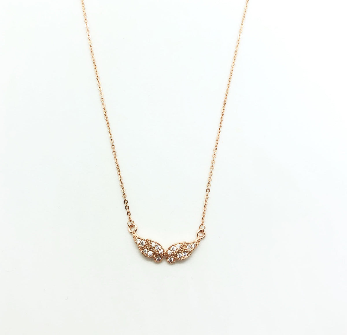 Gold Angel Wings Necklace