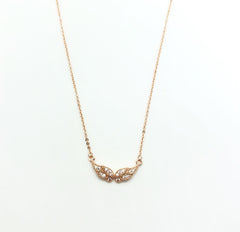 Gold Angel Wings Necklace