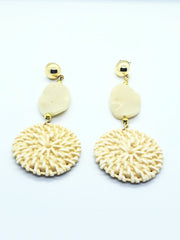 Hawaiian Stone Earrings