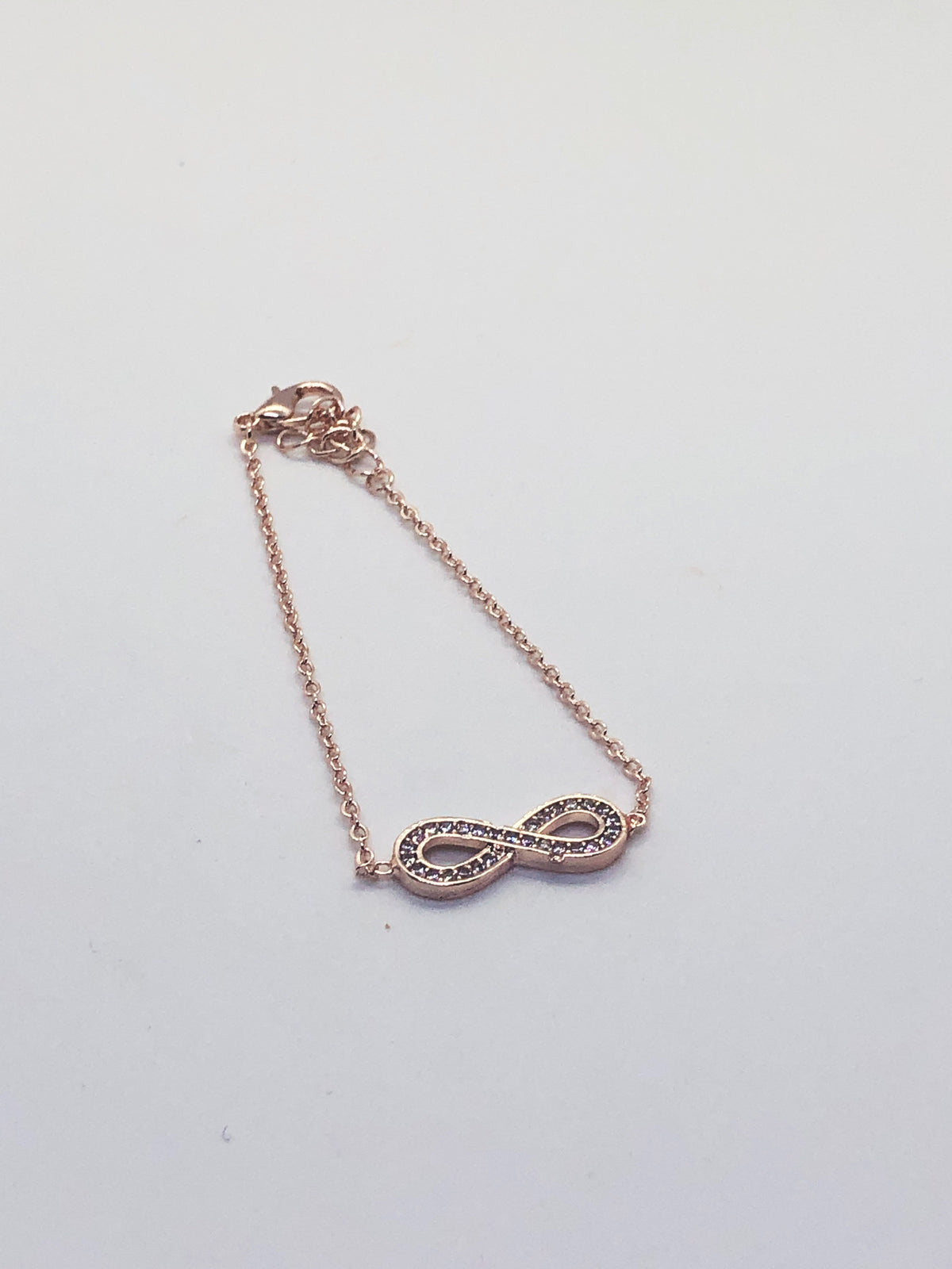 Rose Gold Infinite Bracelet