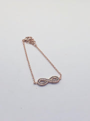 Rose Gold Infinite Bracelet
