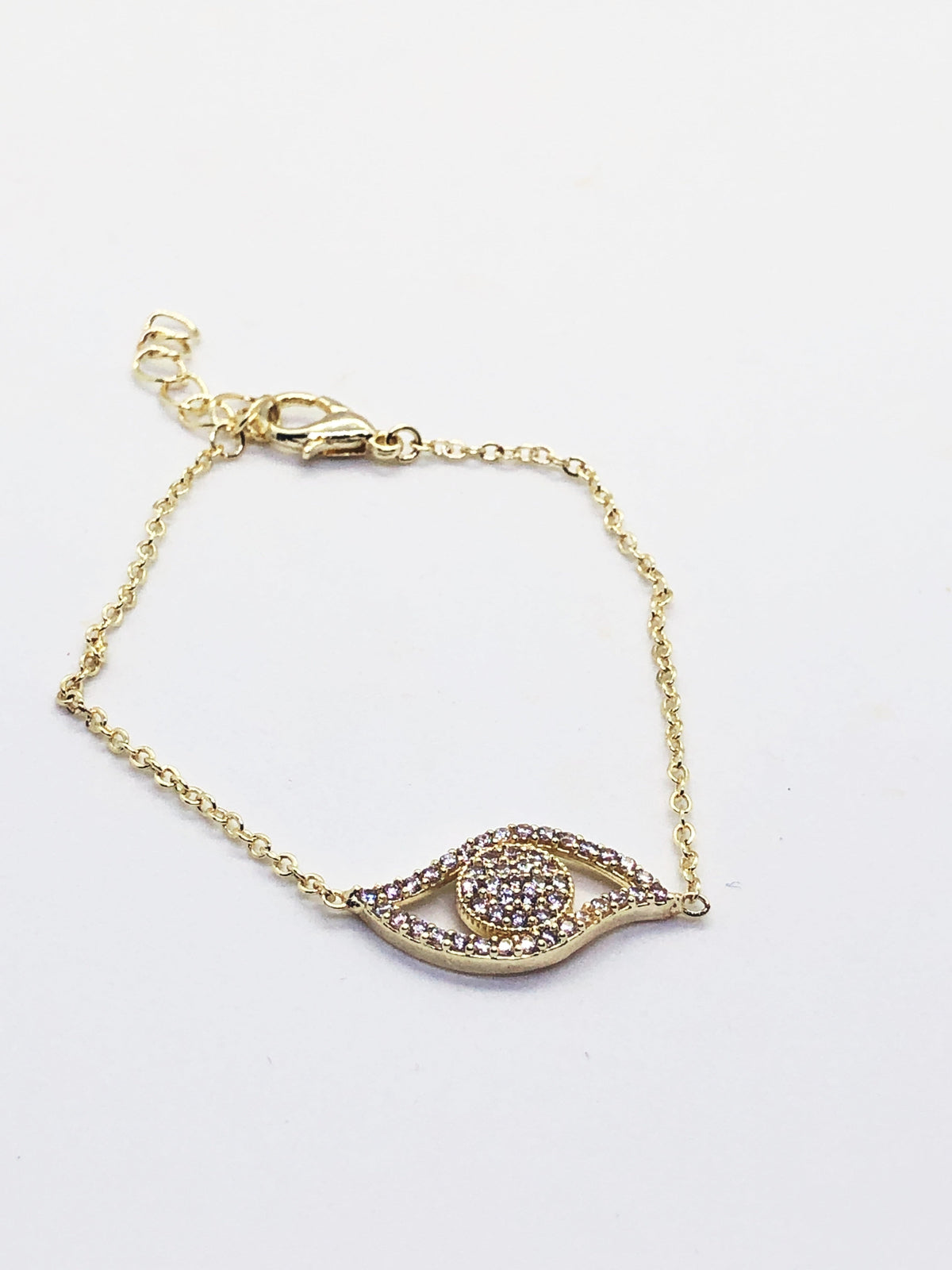 Gold Eye Bracelet